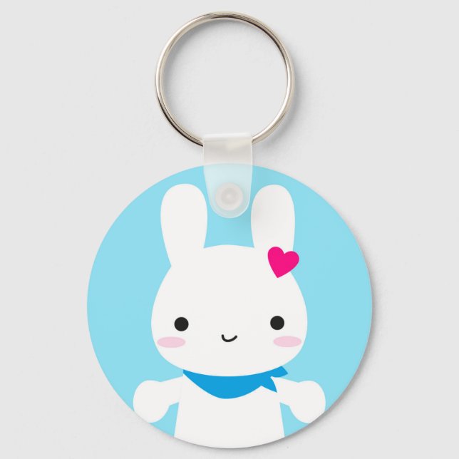 Chaveiro Super Cute Kawaii Bunny (Frente)