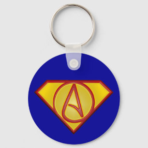 Chaveiro super do ateu 3D