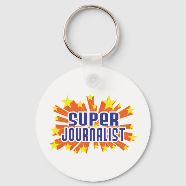 Chaveiro Super Jornalista (Frente)
