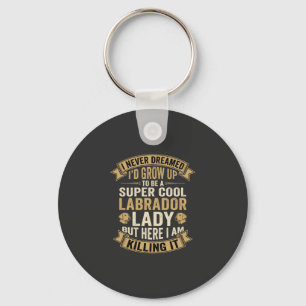 Chaveiro Super Legal Labrador Lady Amante de Cachorro