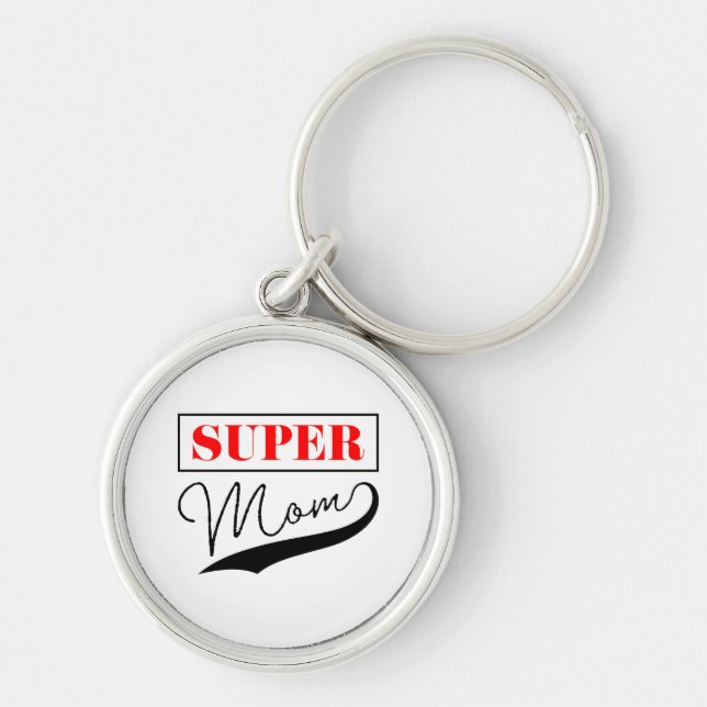 Chaveiro Super Mãe (Frente)