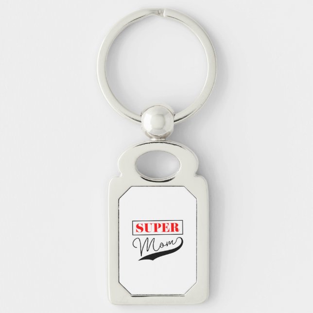 Chaveiro Super Mãe (Frente)
