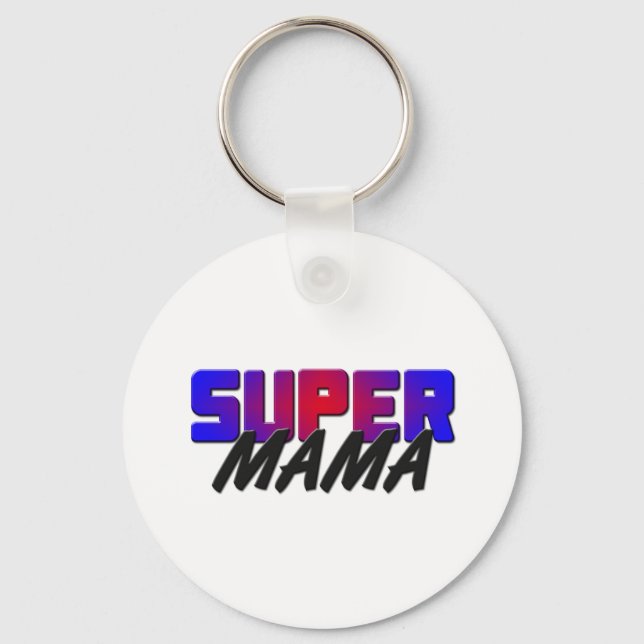 Chaveiro Super Mama (Frente)