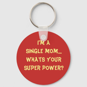 Chaveiro Super mom, key chain