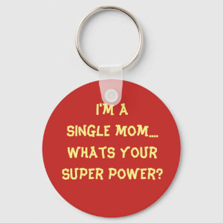Chaveiro Super mom, key chain