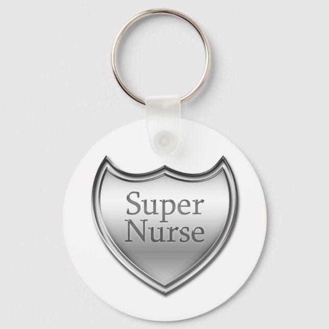 Chaveiro Super Nurse Emblem (Frente)