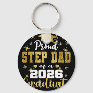 Chaveiro Super Orgulhoso Pai Adotivo De Graduado De 2026 Gr