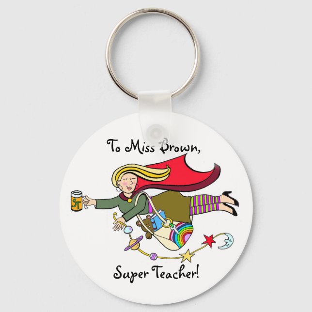 Chaveiro Super Professor (Frente)