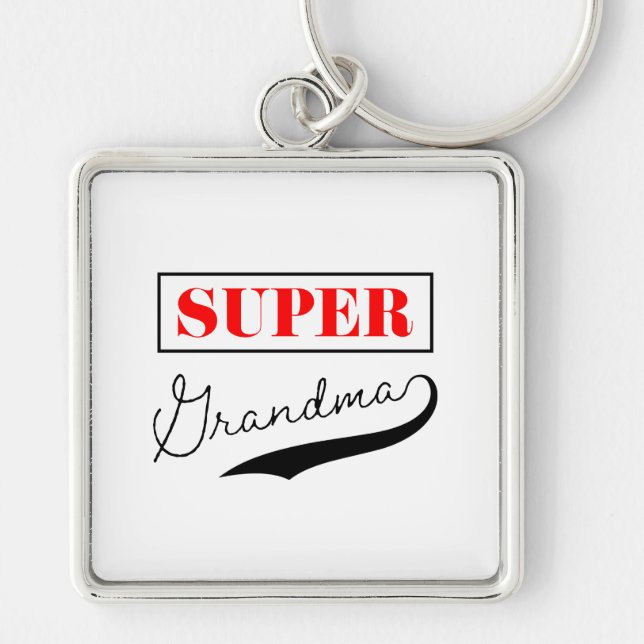 Chaveiro Super vovó (Frente)