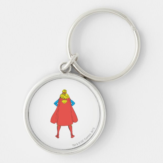 Chaveiro Supergirl Back View (Frente)
