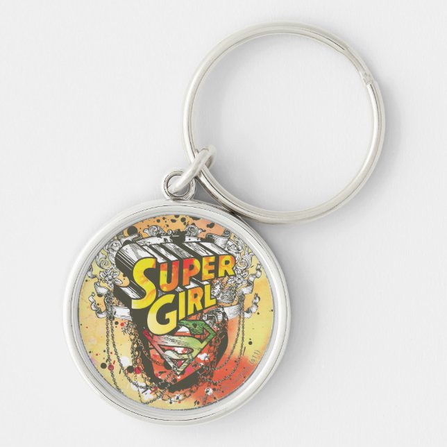 Chaveiro Supergirl Chains (Frente)