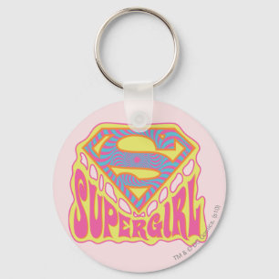 Chaveiro Supergirl Groovy Logo
