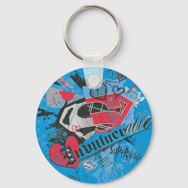 Chaveiro Supergirl Invulnerable (Frente)