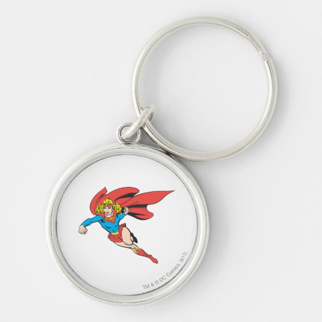 Chaveiro Supergirl Leaps e Punhos (Frente)