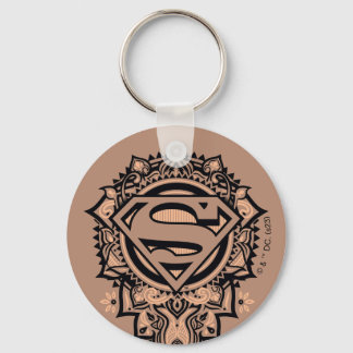 Chaveiro Supergirl Mandala Graphic