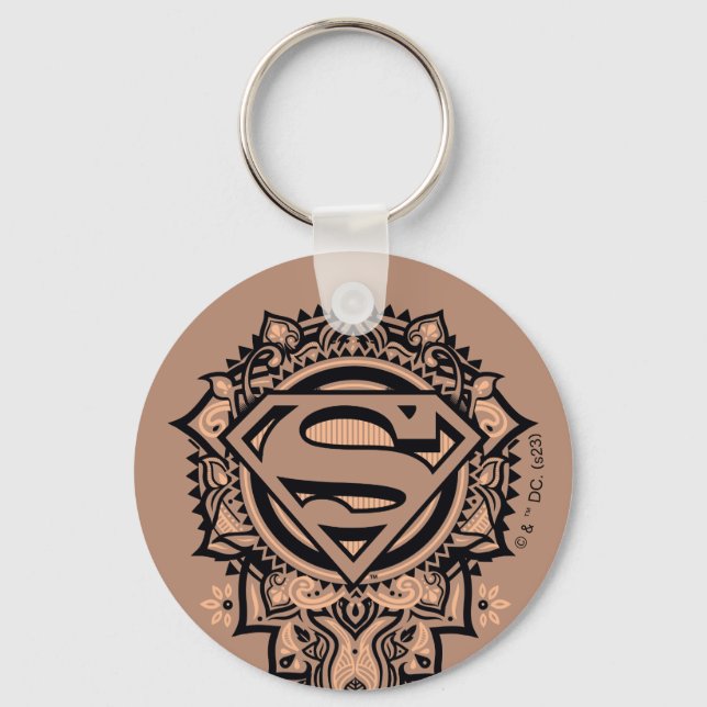Chaveiro Supergirl Mandala Graphic