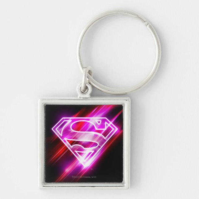 Chaveiro Supergirl Pink (Frente)
