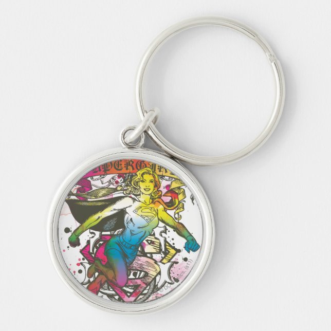 Chaveiro Supergirl Power (Frente)