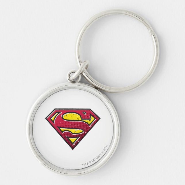 Chaveiro Superman S-Shield | Logotipo de manchas (Frente)