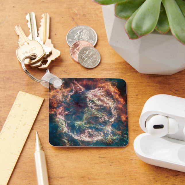 Chaveiro Supernova Remeteu Cassiopeia A. (Mesa)