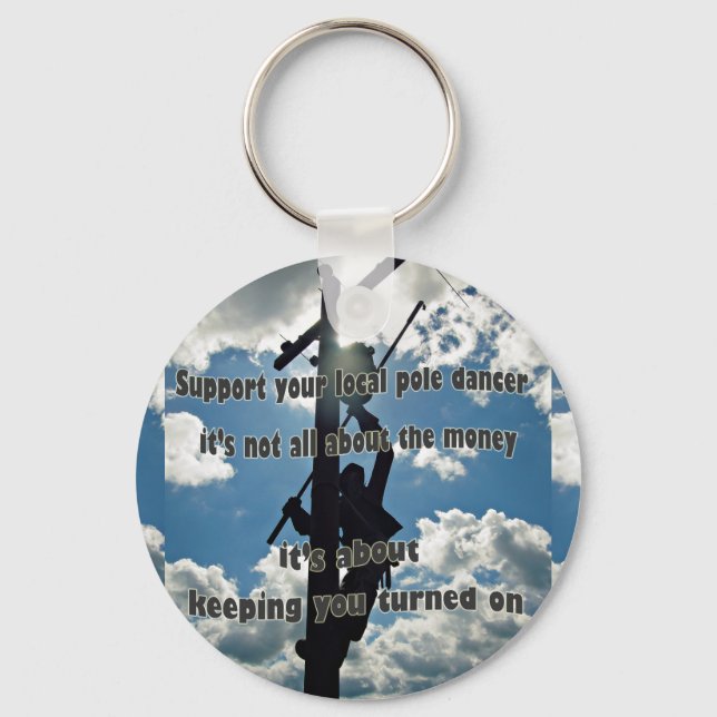 Chaveiro Suporte a seu Lineman (Frente)