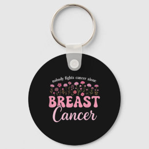 Chaveiro Suporte ao Cancer da mama de combate ao Cancer