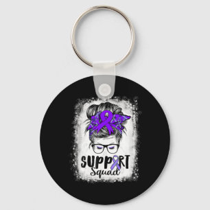 Chaveiro Suporte Esquadrão Messy Bun Purple Warrior Epileps