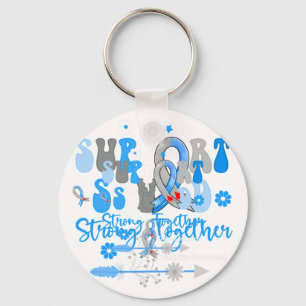 Chaveiro Suporte Groovy Esquadrão Friso T1D Sensibilização 