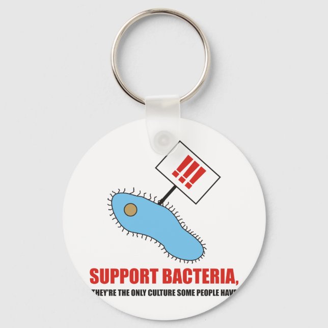Chaveiro Support bacteria (Frente)