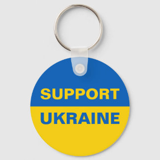 Chaveiro Support Ukraine Ukrainian Flag
