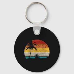 Chaveiro Surf De Praia De Surfer Vintage Retro Surfing Surf