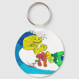 Chaveiro surfe percentual