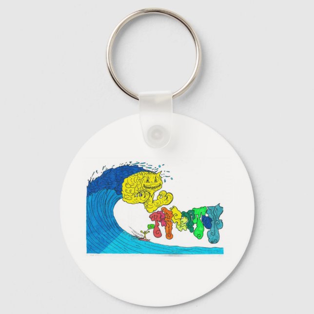 Chaveiro surfe percentual (Frente)