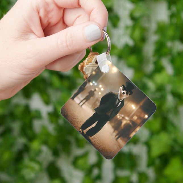 Chaveiro Suricatos sofisticados: Evento de Torneio Negro de (Mão)