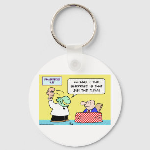 Chaveiro surpresa do atum eu sou garçom