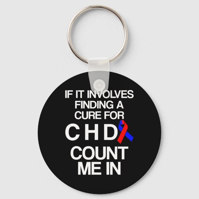 Chaveiro Survivor Chd Warrior com Defeito Cardíaco (Frente)