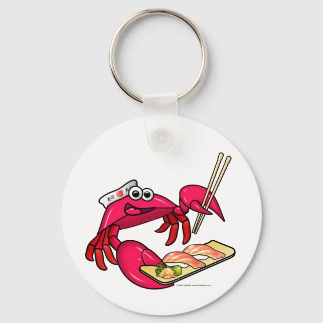 Chaveiro Sushi Crab (Frente)