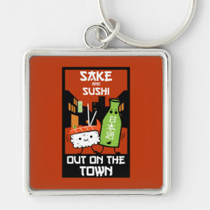 Chaveiro Sushi E Sake Foodies Napkin