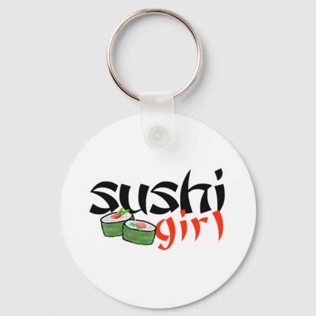 Chaveiro Sushi Girl (Frente)