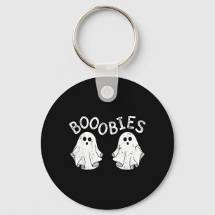 Chaveiro Sutiã de Halloween Fantasma Seios Roupa Engraçada