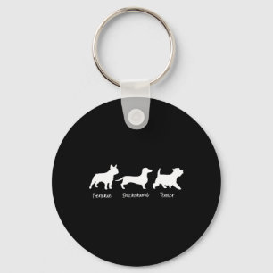 Chaveiro Sutil Anti Trump Foxtrots Deltas Tangos Dog Lover