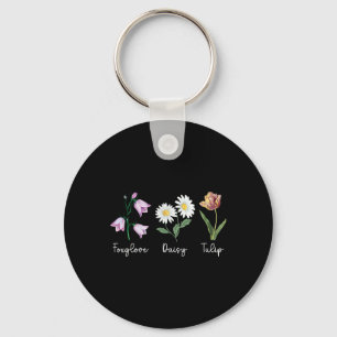 Chaveiro Sutil Floral Anti Trump Dedaleira Tulipa Flor