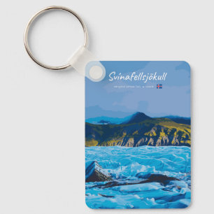 Chaveiro Svínafellsjökull, Islândia - Vista Clássica da Ge