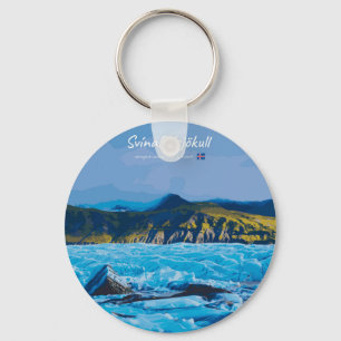 Chaveiro Svínafellsjökull, Islândia - Vista da Geleira