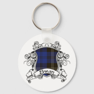 Chaveiro Swan Tartan Shield