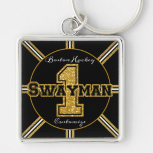Chaveiro Swayman de Hóquei em Boston 1
