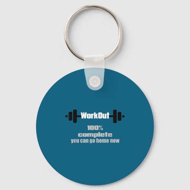 Chaveiro Sweat Activated Motivational Workout Complete Gym  (Frente)