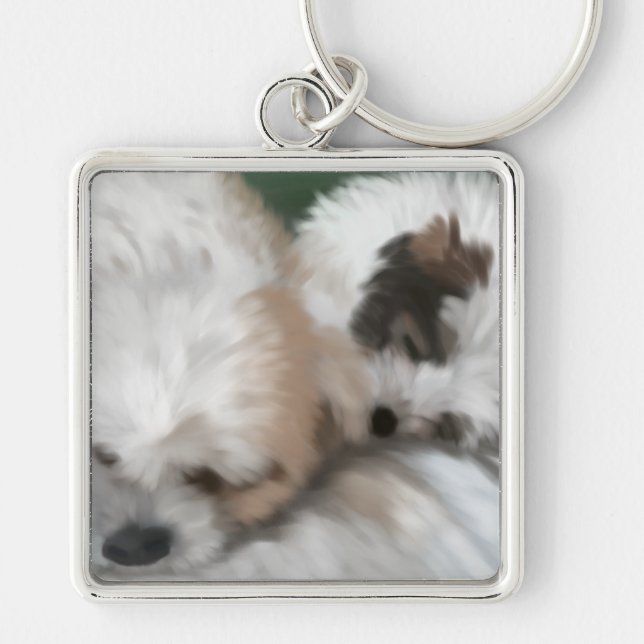 Chaveiro Sweet dogs, (Frente)