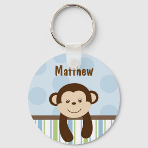 Chaveiro Sweet Lil Monkey Personalised Key Chain
