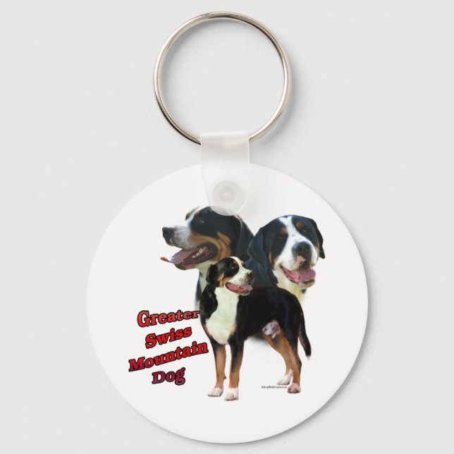 Chaveiro Swissie Trio 2 - Keychainj (Frente)